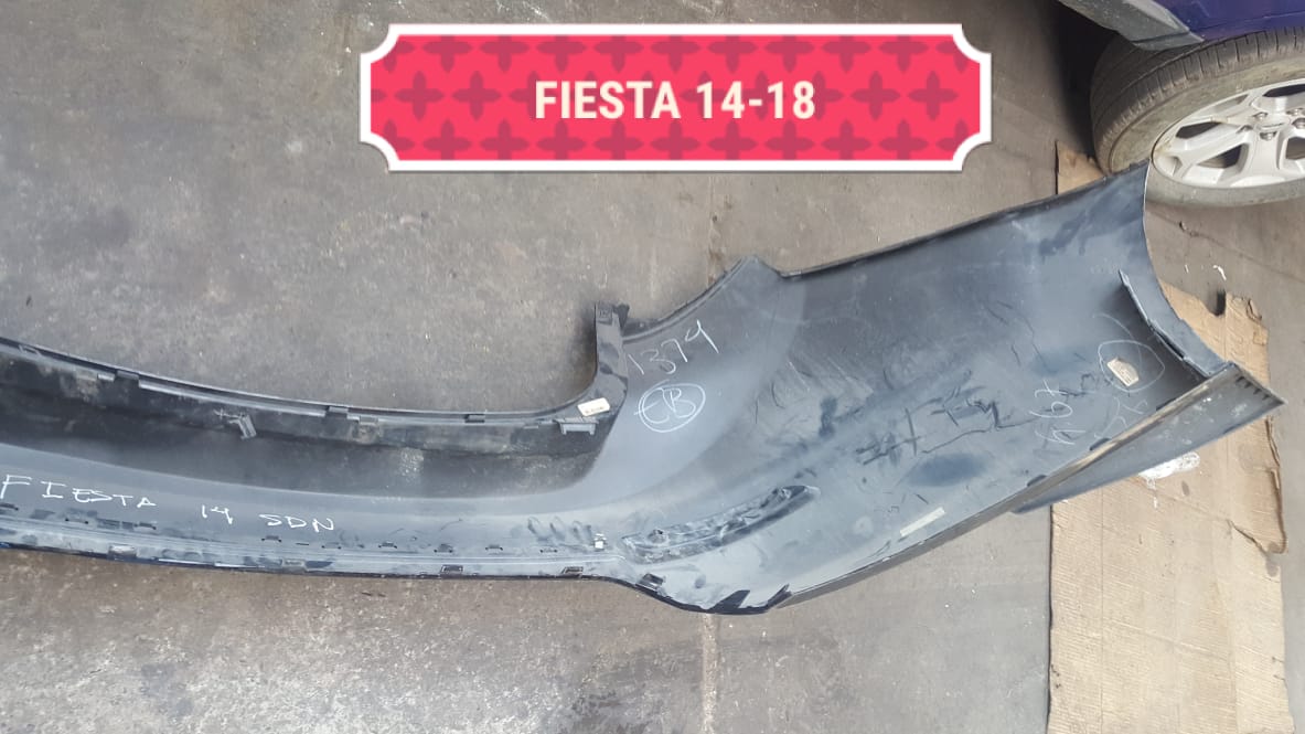 PARACHOQUES POSTERIOR FORD FIESTA SEDAN 2014 AL 2018